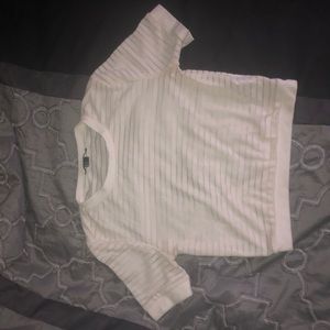 Crop top see through